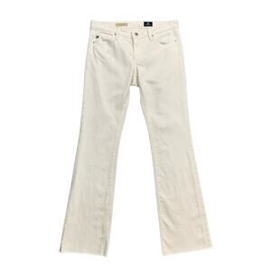 Adriano Goldschmied Jeans Women 28 White Denim Angeline Bootcut Low Rise Stretch